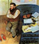 The Portrait of Martelli Edgar Degas